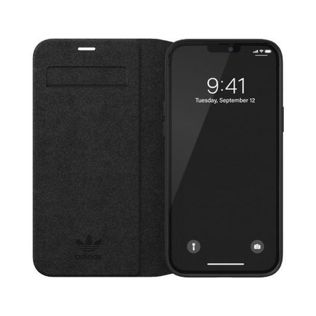 Adidas OR Booklet Case BASIC iPhone 12 Pro Max 6,7" czarno biały/black white 42228