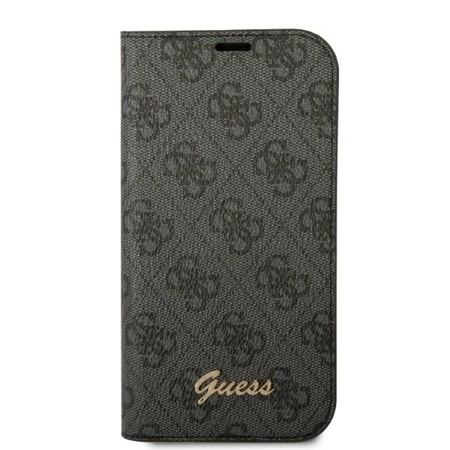 GUESS ETUI DO IPHONE 14 PRO 6,1 BOOK 4G Z LOGO VINTAGE GOLD