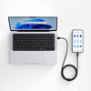 MCDODO KABEL USB-A LIGHTNING SZYBKIE ŁADOWANIE PD 12W 1M LED CZARNY
