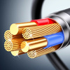 Kabel USAMS U94 60W USB-C do USB-C 1m czarny