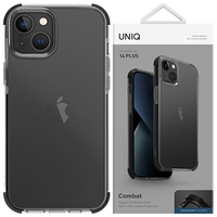 UNIQ etui Combat iPhone 14 Plus 6,7" czarny/carbon black