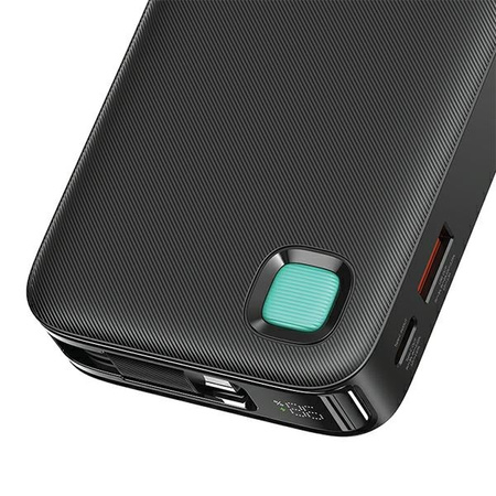 USAMS POWERBANK 10000MAH 20W PD DO TELEFONÓW SZYBKA ŁADOWARKA ZWIJANY KABEL