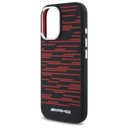MERCEDES ETUI HARDCASE SILICONE DO IPHONE 16 6.1 DO MAGSAFE Z GRAFIKĄ AMG