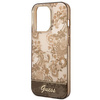 Guess GUHCP14LHGPLHC iPhone 14 Pro 6,1" ochre hardcase Porcelain Collection