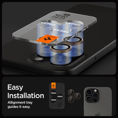 SPIGEN OSŁONA APARATU OPTIK PRO GLAS.TR EZ FIT DO IPHONE 16 PRO PRO MAX