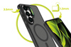 Mobile Origin Easy Case, MagSafe, Matte Black - Samsung Galaxy S26 Ultra