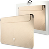 Guess Sleeve GUCS14PSATLE 13/14" beżowy /beige Saffiano Triangle Logo