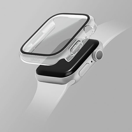 UNIQ ETUI NAUTIC DO APPLE WATCH 45MM SERIES 7 8 9 WODOODPORNE PRZEZROCZYSTE