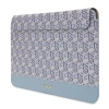 Etui Guess GCube Stripes na laptopa 14'' - niebieskie