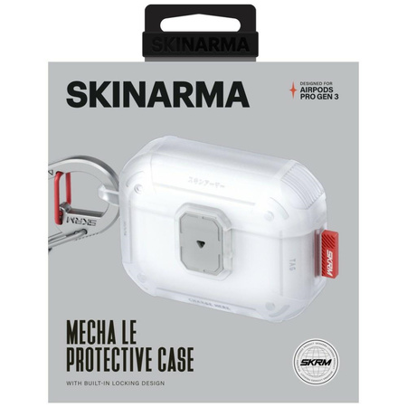 Etui Skinarma Mecha LE do AirPods Pro 3  przezroczysty