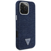 GUESS ETUI TPU DO IPHONE 16 PRO DO MAGSAFE DENIM TRIANGLE LOGO WYTRZYMAŁE