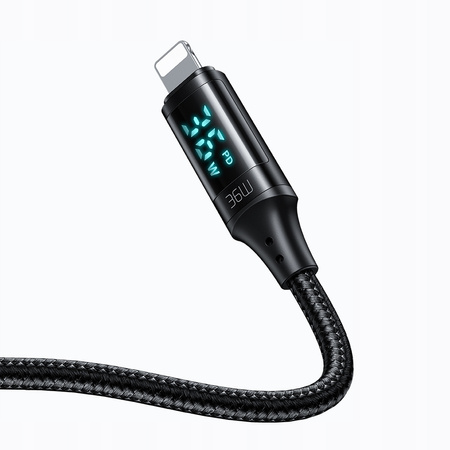 McDodo phone cable, DIGITAL PRO USB-C, for iPhone , 20W 1.2m black