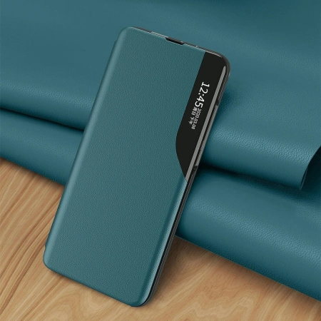 HURTEL ECO LEATHER VIEW CASE DO XIAOMI POCO M3 REDMI 9T POKROWIEC Z KLAPKĄ