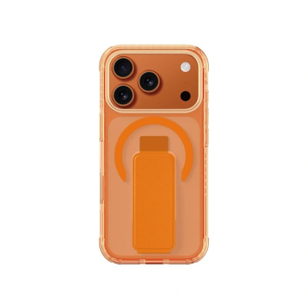 Etui AMAZINGTHING Titan Pro Holder na iPhone 17 Pro Max kompatybilne z MagSafe - pomarańczowe