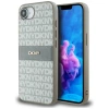 DKNY ETUI CASE REPEAT TEXTURE PATTERN Z PASAMI DO IPHONE 16E LUKSUSOWE