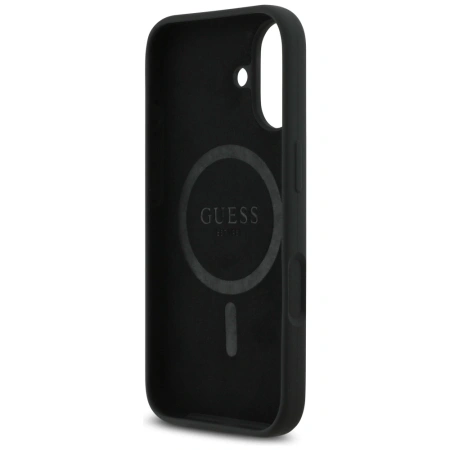 GUESS ETUI SILICONE TRIANGLE LOGO MAGSAFE DO IPHONE 17 OCHRONNE