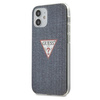Guess GUHCP12SPCUJULDB iPhone 12 mini 5,4" granatowy/dark blue hardcase Jeans Collection