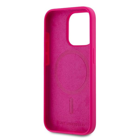 KARL LAGERFELD CASE SILIKON DO IPHONE 15 PRO MAX 6.7 CHOUPETTE HEAD
