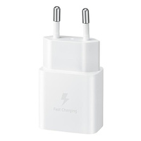 SAMSUNG ŁADOWARKA SIECIOWA 15W DO GALAXY S21 S22 S23 A52 A53 Z KABLEM USB-C