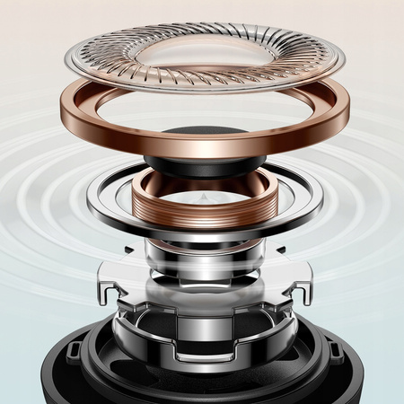 MCDODO IN-EAR BLUETOOTH WIRELESS HEADPHONES WITH MICROPHONE CASE AND STRAP