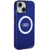 Etui Audi IML Big Logo MagSafe na iPhone 15 / 14 / 13 - niebieskie