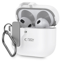 TECH-PROTECT ETUI SLIM HOOK DO APPLE AIRPODS 4 Z DODATKOWĄ OCHRONĄ I WYGODĄ