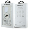 KARL LAGERFELD ETUI HARDCASE DO IPHONE 16 PRO 6.3 DO MAGSAFE LIQUID GLITTER