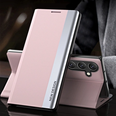 HURTEL POKROWIEC SLEEP CASE PRO Z KLAPKĄ I PODSTAWKĄ DO SAMSUNG GALAXY S25+