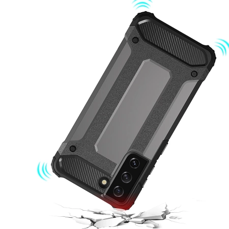 HURTEL HYBRID ARMOR POKROWIEC DO SAMSUNG GALAXY S23 ULTRA Z OCHRONĄ APARATU