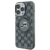 KARL LAGERFELD CASE DO IPHONE 15 PRO 6.1 MONOGRAM CHOUPETTE HEAD DO MAGSAFE