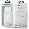 Etui Karl Lagerfeld IML KL Script Logo   MagSafe do iPhone 17 Pro Max przezroczysty