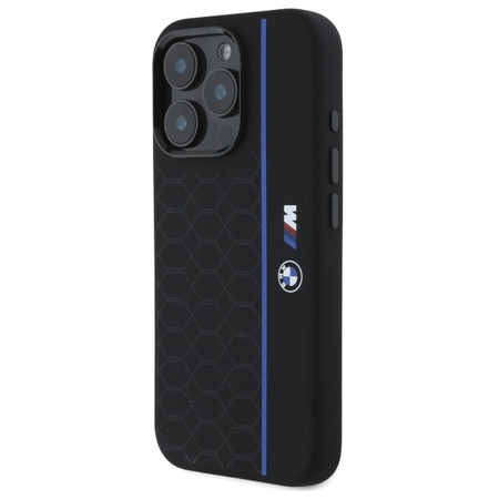 BMW POKROWIEC HARDCASE DO IPHONE 16 PRO MAX 6.9 DO MAGSAFE SILIKON HEXAGON