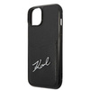 Karl Lagerfeld KLHCP14MCSSK iPhone 14 Plus 6,7" hardcase czarny/black Signature Logo Cardslot