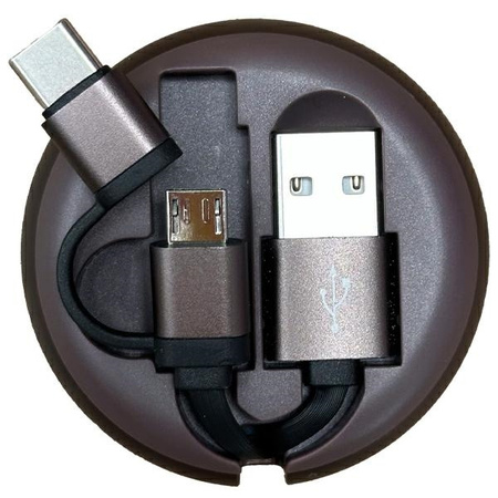 RICHMOND&FINCH KABEL ZWIJANY USB-C MICROUSB DO TELEFONÓW TABLETÓW CAMO
