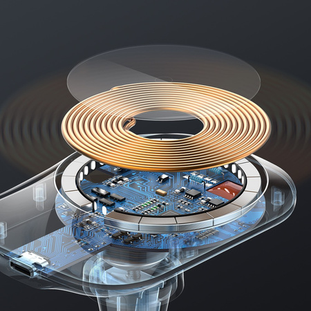 MCDODO UCHWYT SAMOCHODOWY NA TELEFON ŁADOWARKA INDUKCYJNA DO IPHONE MAGSAFE