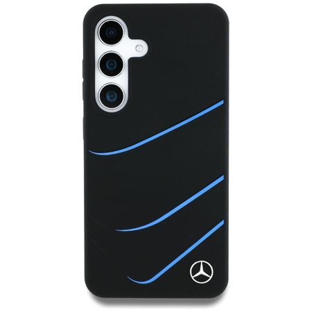 MERCEDES ETUI SILICONE CONTRASTED CURVES DO SAMSUNG GALAXY S25 DO MAGSAFE