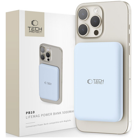 TECH-PROTECT PB10 LIFEMAG DO MAGSAFE POWER BANK 5000MAH DO MAGSAFE IPHONE