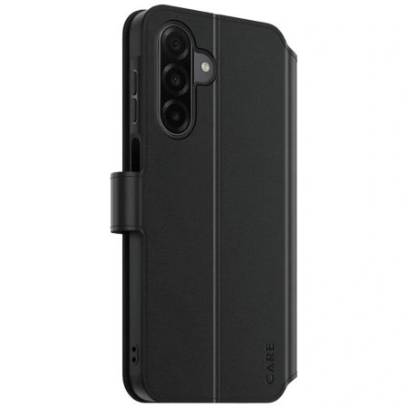 Etui CARE by PanzerGlass Wallet Case M.  Kickstand do Samsung Galaxy M17 5G / A17 / A17 5G - czarne