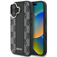 DKNY ETUI DO IPHONE 16 6.1 DO MAGSAFE HARDCASE CHECKERED WZÓR Z LOGO