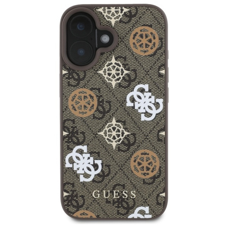 GUESS CASE IML 4G DO IPHONE 16 6.1 DO MAGSAFE Z PEONY OCHRONĄ PRZED