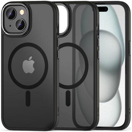 TECH-PROTECT MAGMAT 2 ETUI DO MAGSAFE DO IPHONE 15 OCHRONNE MATTE BLACK