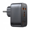 MCDODO PRZEJŚCIÓWKA ŁADOWARKA ADAPTER PODRÓŻNY WTYCZKA EU 3 X USB-C USB-A