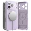RINGKE ETUI SILICONE MAGNETIC MAGSAVE DO IPHONE 17 PRO OCHRONA Z FUNKCJĄ