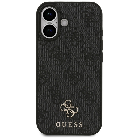 Etui Guess 4G Small Classic Logo MagSafe do iPhone 17 czarny