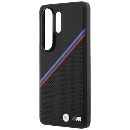 Etui BMW Tricolor Metal Logo MagSafe do  Samsung Galaxy S26 Ultra czarny