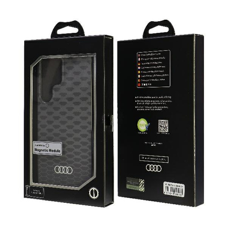 AUDI IML STITCHING PATTERN DO MAGSAFE CASE DO SAMSUNG S24 ULTRA S928