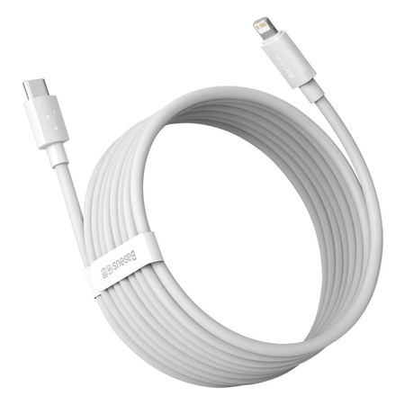 BASEUS KABEL USB-C DO LIGHTNING 20W DO IPHONE 11 12 13 14 1.5M 2SZT ZESTAW