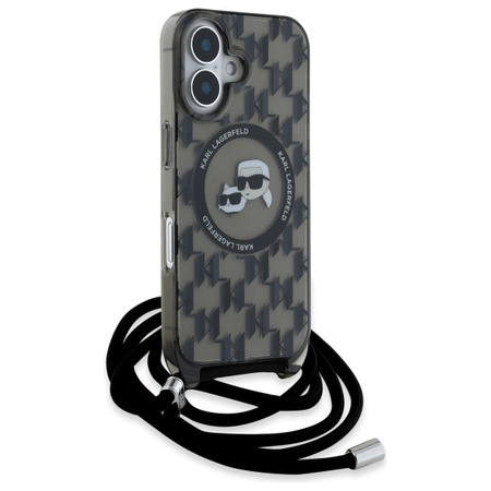 KARL LAGERFELD ETUI KLHMP16SHCKCKLCK DO IPHONE 16 6.1 MAGNETYCZNE CROSSBODY