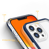 Clear 3in1 etui do iPhone 13 Pro Max żelowy pokrowiec z ramką niebieski