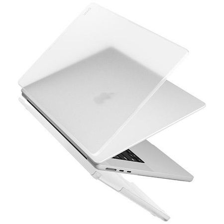Etui Uniq Claro na MacBook Air 13 (2022) przezroczysty/dove matte clear